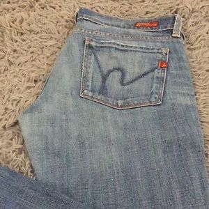 Citizens Of Humanity Stretch Low Waist Jeans Pants